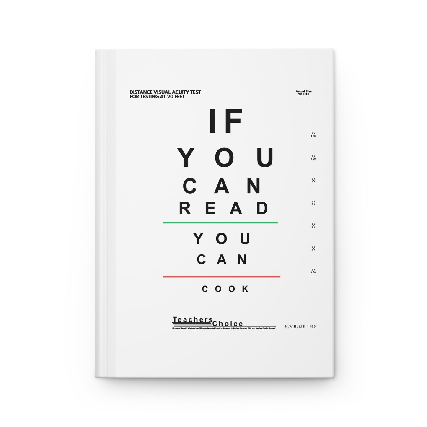 Personal Cookbook Hardcover Journal — Family Recipes Keepsake