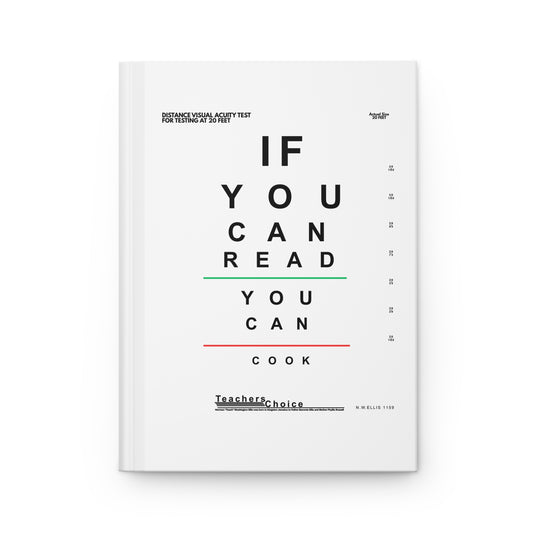 Personal Cookbook Hardcover Journal — Family Recipes Keepsake